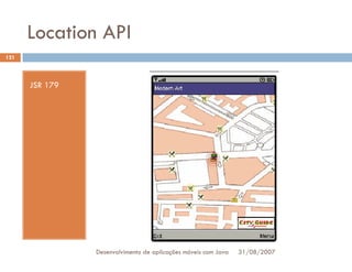 Tutorial: Desenvolvimento de aplicacoes moveis com Java