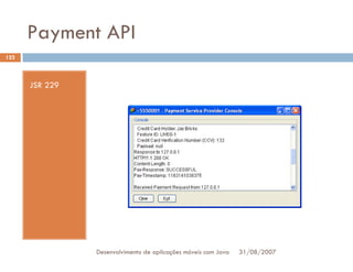 Tutorial: Desenvolvimento de aplicacoes moveis com Java