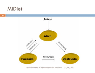 Tutorial: Desenvolvimento de aplicacoes moveis com Java