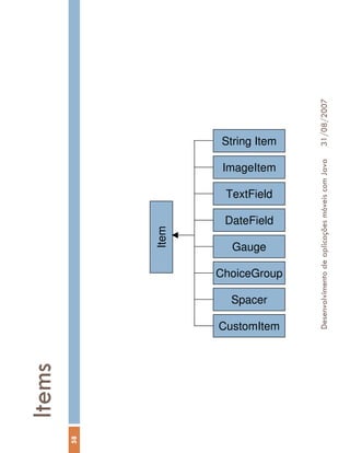 Tutorial: Desenvolvimento de aplicacoes moveis com Java