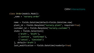 Tutorial: Develop an App with the Odoo Framework | PPTX