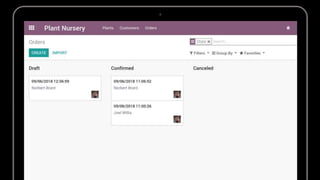 Tutorial: Develop an App with the Odoo Framework | PPTX