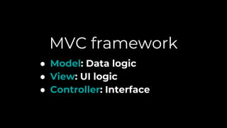 Tutorial: Develop an App with the Odoo Framework | PPTX