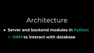 Tutorial: Develop an App with the Odoo Framework | PPTX