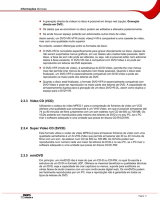 Tutorial do Nero Vision 4 - Portugues