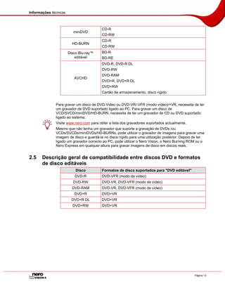 Tutorial do Nero Vision 4 - Portugues