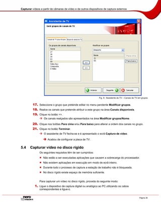 Tutorial do Nero Vision 4 - Portugues