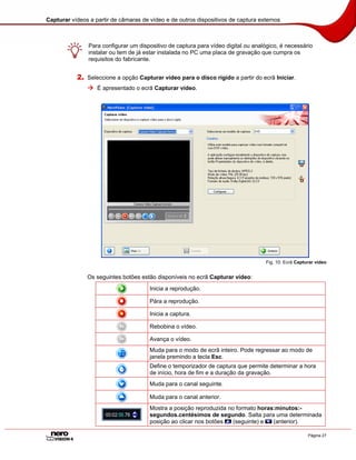 Tutorial do Nero Vision 4 - Portugues