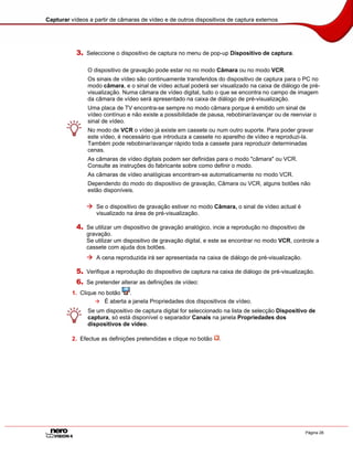 Tutorial do Nero Vision 4 - Portugues