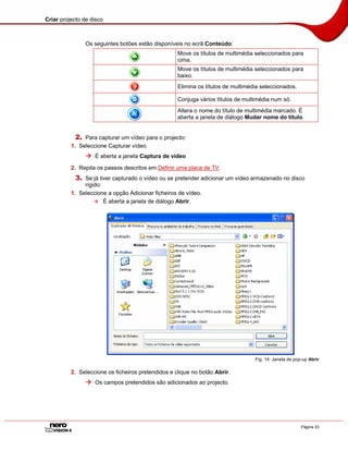 Tutorial do Nero Vision 4 - Portugues