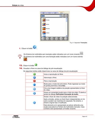 Tutorial do Nero Vision 4 - Portugues
