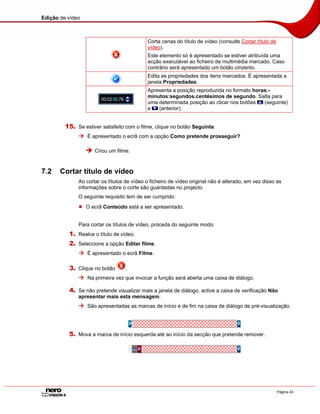Tutorial do Nero Vision 4 - Portugues