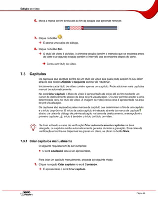 Tutorial do Nero Vision 4 - Portugues