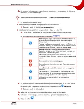 Tutorial do Nero Vision 4 - Portugues