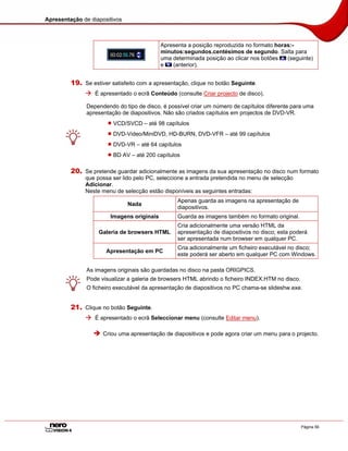 Tutorial do Nero Vision 4 - Portugues