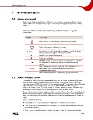 Tutorial do Nero Vision 4 - Portugues