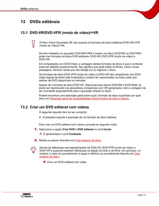 Tutorial do Nero Vision 4 - Portugues