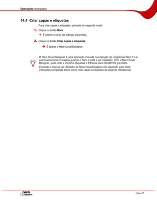 Tutorial do Nero Vision 4 - Portugues