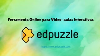 Ferramenta Online para Vídeo-aulas interativas
https://www.edpuzzle.com
 
