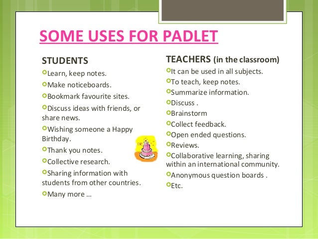 Resultado de imagen de imagenes padlet