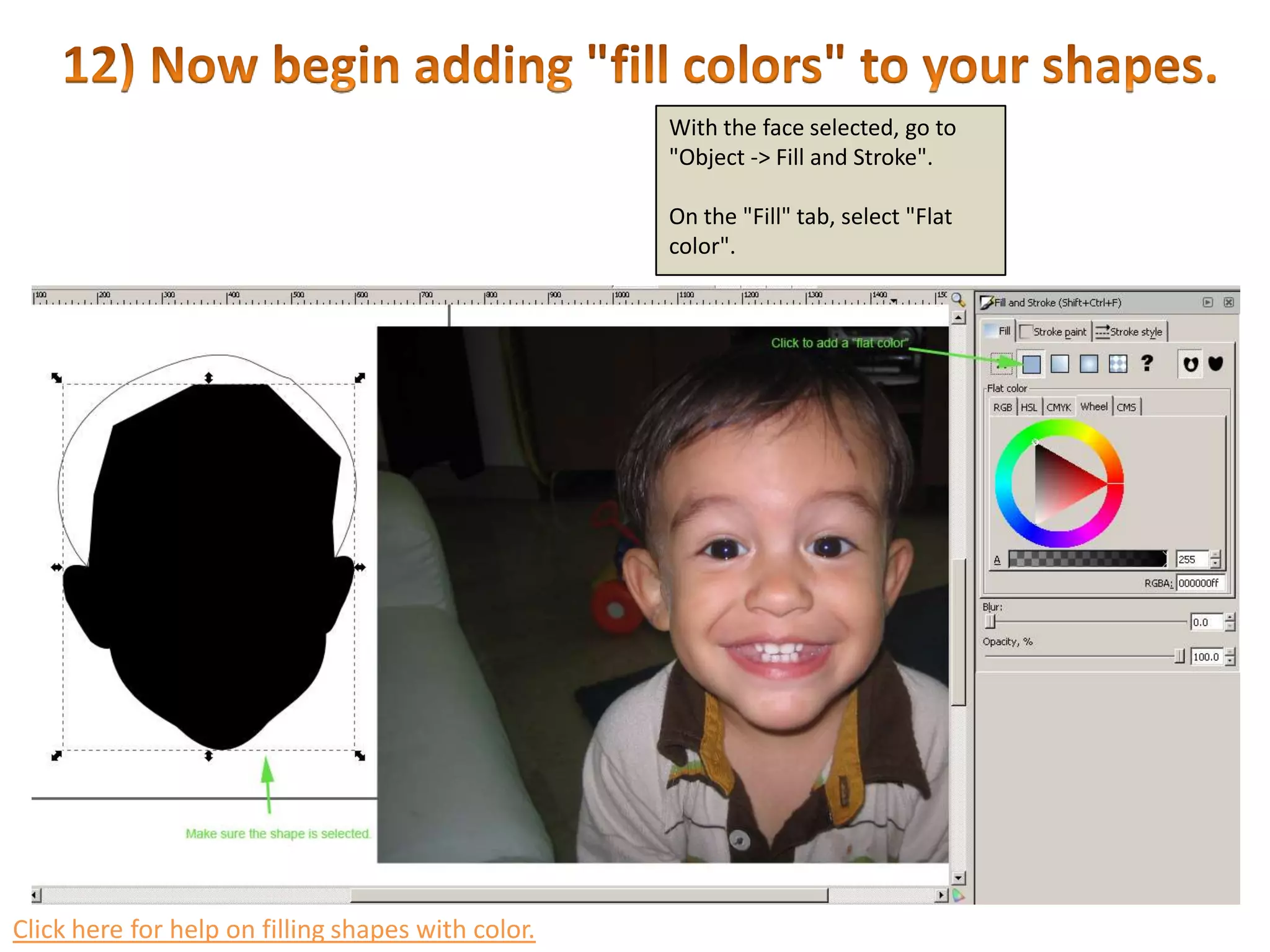 11) Once you&apos;re done with all the major tracing, use the &quot;Move&quot; tool to move the background image to the side of your tracing.