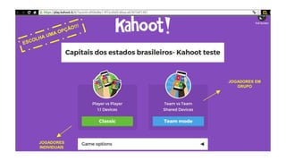 JOGADORES
INDIVIDUAIS
JOGADORES EM
GRUPO
 