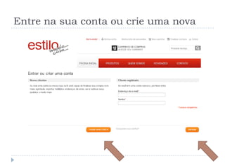 Entre na sua conta ou crie uma nova