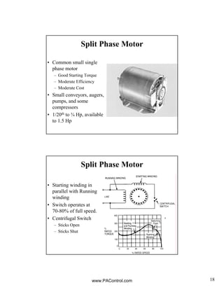 Split Type Motor Tutorial motor-basics-lecture | PDF