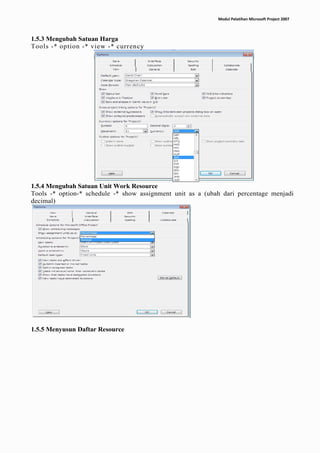 Tutorial ms-project-untuk-proyek-konstruksi | DOC