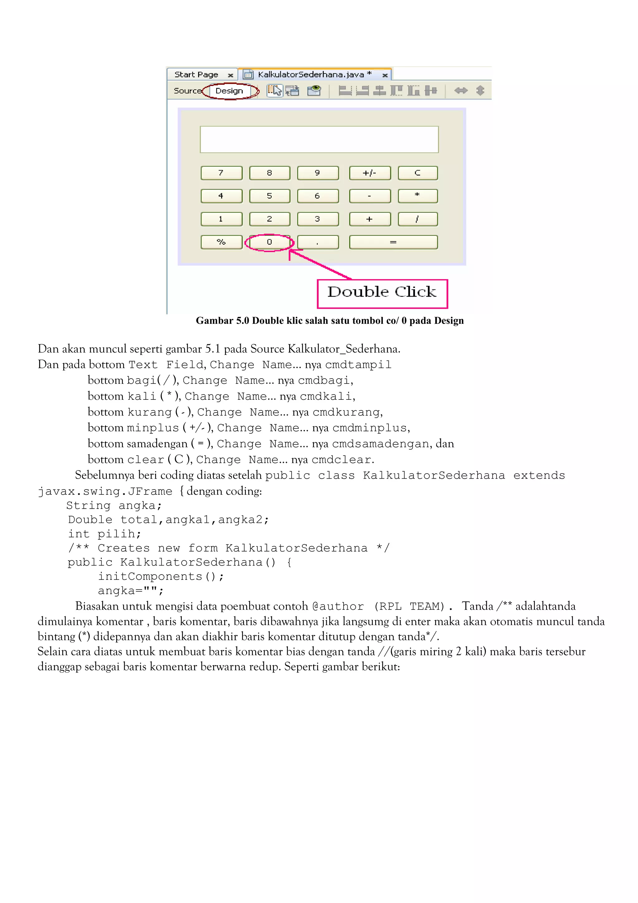 Tutorial Java netbeans | PDF