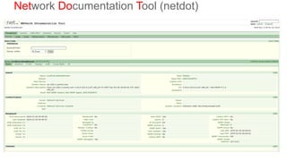 Network Documentation Tool (netdot)
48
 