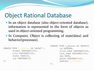 Tutorial On Database Management System | PPT