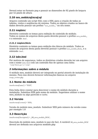Tutorial para criação de módulo no Xoops 2.4