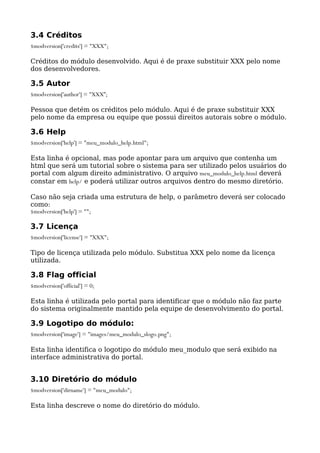 Tutorial para criação de módulo no Xoops 2.4