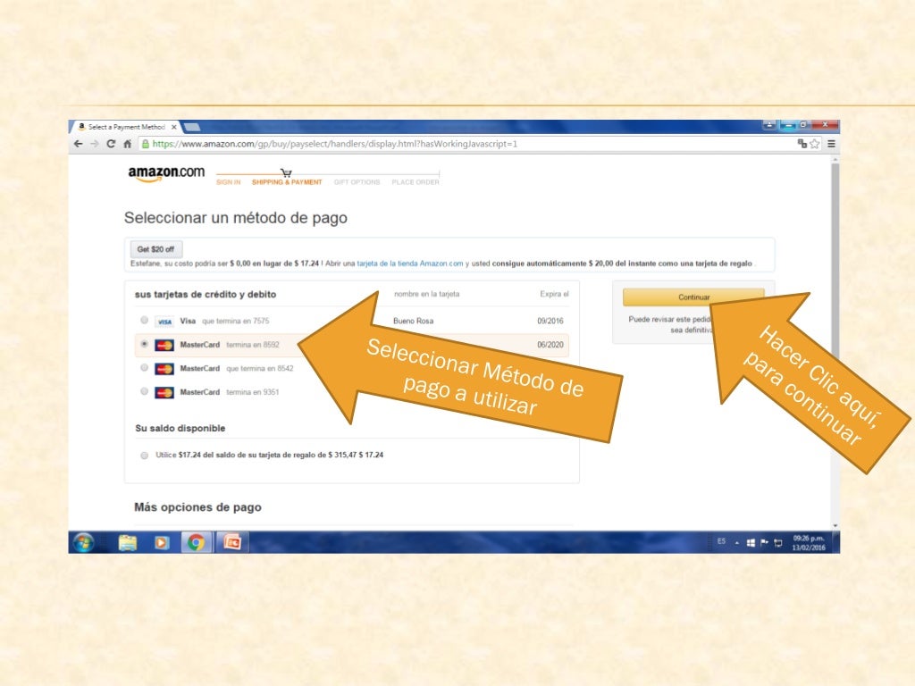 Tutorial para registrarse en amazon