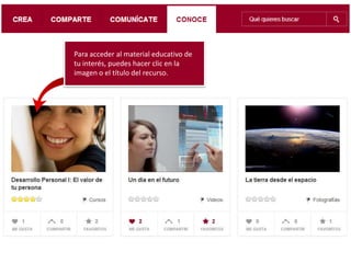 Para acceder al material educativo de
tu interés, puedes hacer clic en la
imagen o el título del recurso.
 