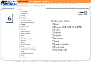 rentabilize a sua presença online
www.linkedportugal.com

Publicidade no Linkedin

| Created by www.linkedportugal.com - Pedro Caramez & Silvino Santos © 2013

|

 