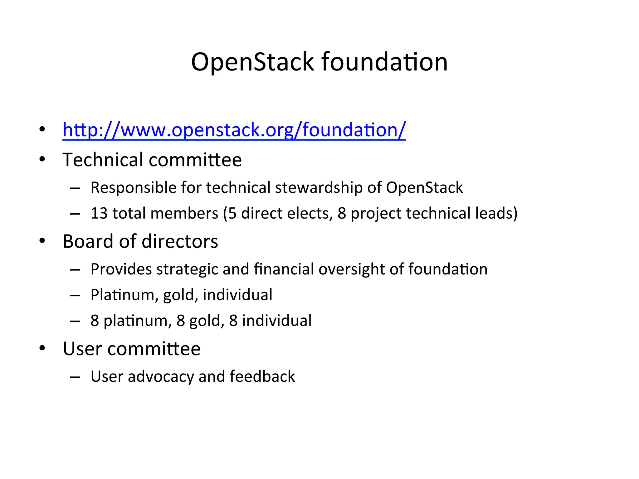 !"#$&=:*E%K'($-:7'$%
•  /c"PbbFFFB'"#$2=:*EB')0bK'($-:7'$b%
•  .#*/$1*:,%*'661c##%
–  S#2"'$21>,#%K')%=#*/$1*:,%2=#F:)-2/1"%'K%!"#$&=:*E%
–  A_%='=:,%6#6>#)2%8`%-1)#*=%#,#*=2<%Z%")']#*=%=#*/$1*:,%,#:-29%
•  C':)-%'K%-1)#*=')2%
–  N)'L1-#2%2=):=#01*%:$-%g$:$*1:,%'L#)210/=%'K%K'($-:7'$%
–  N,:7$(6<%0',-<%1$-1L1-(:,%
–  Z%",:7$(6<%Z%0',-<%Z%1$-1L1-(:,%
•  W2#)%*'661c##%
–  W2#)%:-L'*:*5%:$-%K##->:*E%
 