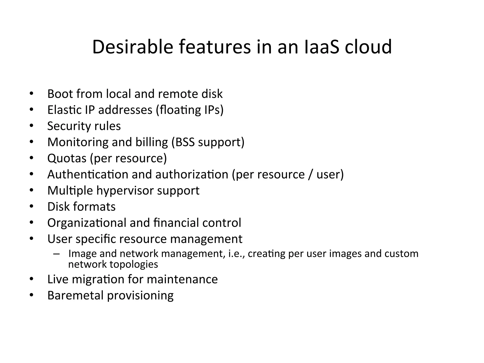 a#21):>,#%K#:=()#2%1$%:$%H::&%*,'(-%
•  C''=%K)'6%,'*:,%:$-%)#6'=#%-12E%
•  I,:27*%HN%:--)#22#2%8~':7$0%HN29%
•  &#*()1=5%)(,#2%
•  4'$1=')1$0%:$-%>1,,1$0%8C&&%2(""')=9%
•  J('=:2%8"#)%)#2'()*#9%
•  3(=/#$7*:7'$%:$-%:(=/')1:7'$%8"#)%)#2'()*#%b%(2#)9%
•  4(,7",#%/5"#)L12')%2(""')=%
•  a12E%K')6:=2%
•  !)0:$1:7'$:,%:$-%g$:$*1:,%*'$=)',%
•  W2#)%2"#*1g*%)#2'()*#%6:$:0#6#$=%
–  H6:0#%:$-%$#=F')E%6:$:0#6#$=<%1B#B<%*)#:7$0%"#)%(2#)%16:0#2%:$-%*(2='6%
$#=F')E%='"','01#2%
•  d1L#%610):7'$%K')%6:1$=#$:$*#%
•  C:)#6#=:,%")'L121'$1$0%
%
 