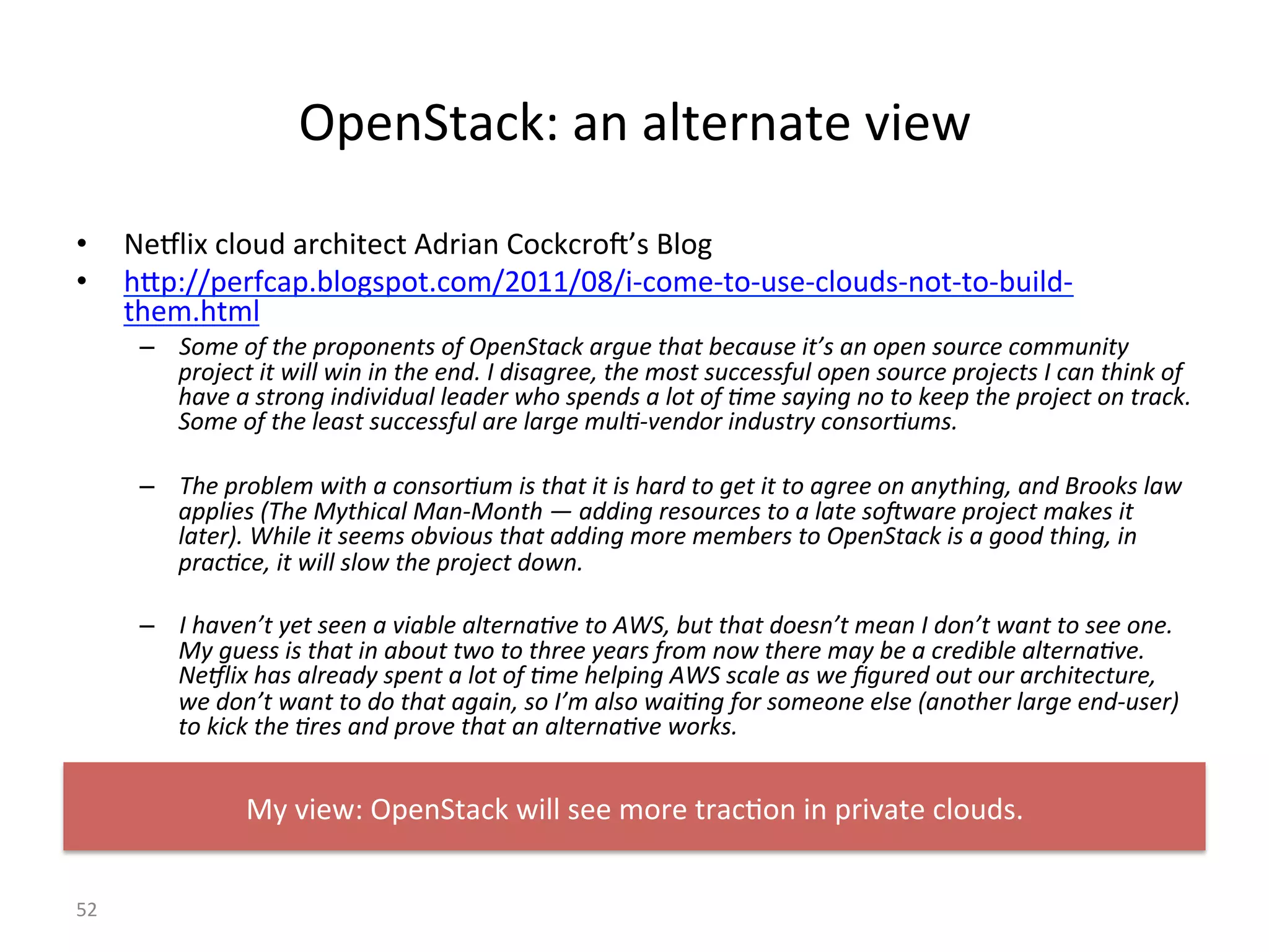 !"#$&=:*EP%:$%:,=#)$:=#%L1#F%
•  T#Å,1M%*,'(-%:)*/1=#*=%3-)1:$%+'*E*)'jx2%C,'0%
•  /c"Pbb"#)K*:"B>,'02"'=B*'6b?@AAb@Zb1O*'6#O='O(2#O*,'(-2O$'=O='O>(1,-O
=/#6B/=6,%
–  !"#$%"&%'($%)*")"+$+',%"&%-)$+!'./0%.*12$%'(.'%3$/.2,$%4'5,%.+%")$+%,"2*/$%/"##2+4'6%
)*"7$/'%4'%8499%84+%4+%'($%$+:;%<%:4,.1*$$=%'($%#",'%,2//$,,&29%")$+%,"2*/$%)*"7$/',%<%/.+%'(4+0%"&%
(.>$%.%,'*"+1%4+:4>4:2.9%9$.:$*%8("%,)$+:,%.%9"'%"&%?#$%,.64+1%+"%'"%0$$)%'($%)*"7$/'%"+%'*./0;%
!"#$%"&%'($%9$.,'%,2//$,,&29%.*$%9.*1$%#29?@>$+:"*%4+:2,'*6%/"+,"*?2#,;%
–  A($%)*"39$#%84'(%.%/"+,"*?2#%4,%'(.'%4'%4,%(.*:%'"%1$'%4'%'"%.1*$$%"+%.+6'(4+1=%.+:%B*""0,%9.8%
.))94$,%CA($%D6'(4/.9%D.+@D"+'(%E%.::4+1%*$,"2*/$,%'"%.%9.'$%,"F8.*$%)*"7$/'%#.0$,%4'%
9.'$*G;%H(49$%4'%,$$#,%"3>4"2,%'(.'%.::4+1%#"*$%#$#3$*,%'"%-)$+!'./0%4,%.%1"":%'(4+1=%4+%
)*./?/$=%4'%8499%,9"8%'($%)*"7$/'%:"8+;%
–  <%(.>$+5'%6$'%,$$+%.%>4.39$%.9'$*+.?>$%'"%IH!=%32'%'(.'%:"$,+5'%#$.+%<%:"+5'%8.+'%'"%,$$%"+$;%
D6%12$,,%4,%'(.'%4+%.3"2'%'8"%'"%'(*$$%6$.*,%&*"#%+"8%'($*$%#.6%3$%.%/*$:439$%.9'$*+.?>$;%
J$K94L%(.,%.9*$.:6%,)$+'%.%9"'%"&%?#$%($9)4+1%IH!%,/.9$%.,%8$%M12*$:%"2'%"2*%.*/(4'$/'2*$=%
8$%:"+5'%8.+'%'"%:"%'(.'%.1.4+=%,"%<5#%.9,"%8.4?+1%&"*%,"#$"+$%$9,$%C.+"'($*%9.*1$%$+:@2,$*G%
'"%04/0%'($%?*$,%.+:%)*">$%'(.'%.+%.9'$*+.?>$%8"*0,;%
`?%
45%L1#FP%!"#$&=:*E%F1,,%2##%6')#%=):*7'$%1$%")1L:=#%*,'(-2B%
 