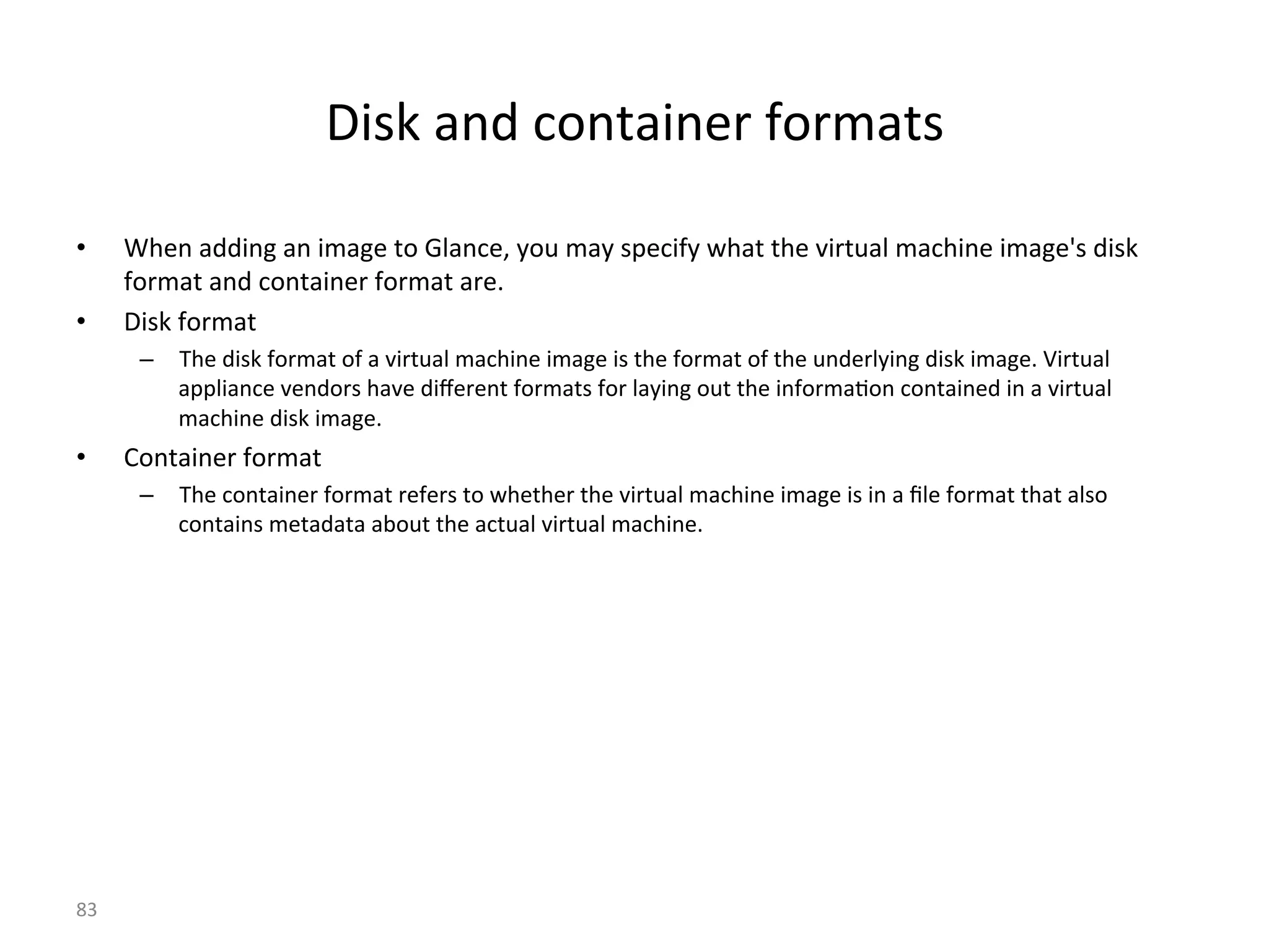 a12E%:$-%*'$=:1$#)%K')6:=2%
•  h/#$%:--1$0%:$%16:0#%='%V,:$*#<%5'(%6:5%2"#*1K5%F/:=%=/#%L1)=(:,%6:*/1$#%16:0#s2%-12E%
K')6:=%:$-%*'$=:1$#)%K')6:=%:)#B%
•  a12E%K')6:=%
–  ./#%-12E%K')6:=%'K%:%L1)=(:,%6:*/1$#%16:0#%12%=/#%K')6:=%'K%=/#%($-#),51$0%-12E%16:0#B%i1)=(:,%
:"",1:$*#%L#$-')2%/:L#%-1U#)#$=%K')6:=2%K')%,:51$0%'(=%=/#%1$K')6:7'$%*'$=:1$#-%1$%:%L1)=(:,%
6:*/1$#%-12E%16:0#B%
•  +'$=:1$#)%K')6:=%
–  ./#%*'$=:1$#)%K')6:=%)#K#)2%='%F/#=/#)%=/#%L1)=(:,%6:*/1$#%16:0#%12%1$%:%g,#%K')6:=%=/:=%:,2'%
*'$=:1$2%6#=:-:=:%:>'(=%=/#%:*=(:,%L1)=(:,%6:*/1$#B%
Z_%
 