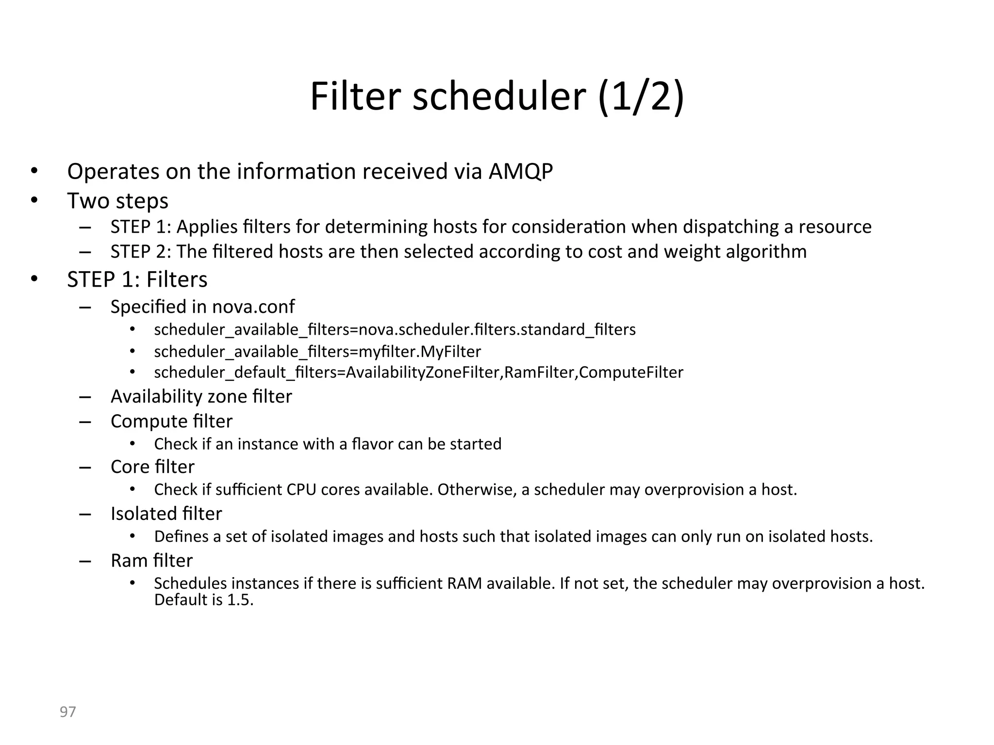 G1,=#)%2*/#-(,#)%8Ab?9%
•  !"#):=#2%'$%=/#%1$K')6:7'$%)#*#1L#-%L1:%34JN%
•  .F'%2=#"2%
–  &.IN%AP%3"",1#2%g,=#)2%K')%-#=#)61$1$0%/'2=2%K')%*'$21-#):7'$%F/#$%-12":=*/1$0%:%)#2'()*#%
–  &.IN%?P%./#%g,=#)#-%/'2=2%:)#%=/#$%2#,#*=#-%:**')-1$0%='%*'2=%:$-%F#10/=%:,0')1=/6%
•  &.IN%AP%G1,=#)2%
–  &"#*1g#-%1$%$'L:B*'$K%
•  2*/#-(,#)m:L:1,:>,#mg,=#)2{$'L:B2*/#-(,#)Bg,=#)2B2=:$-:)-mg,=#)2%
•  2*/#-(,#)m:L:1,:>,#mg,=#)2{65g,=#)B45G1,=#)%
•  2*/#-(,#)m-#K:(,=mg,=#)2{3L:1,:>1,1=5Ñ'$#G1,=#)<S:6G1,=#)<+'6"(=#G1,=#)%
–  3L:1,:>1,1=5%'$#%g,=#)%
–  +'6"(=#%g,=#)%
•  +/#*E%1K%:$%1$2=:$*#%F1=/%:%~:L')%*:$%>#%2=:)=#-%
–  +')#%g,=#)%
•  +/#*E%1K%2(|*1#$=%+NW%*')#2%:L:1,:>,#B%!=/#)F12#<%:%2*/#-(,#)%6:5%'L#)")'L121'$%:%/'2=B%
–  H2',:=#-%g,=#)%
•  a#g$#2%:%2#=%'K%12',:=#-%16:0#2%:$-%/'2=2%2(*/%=/:=%12',:=#-%16:0#2%*:$%'$,5%)($%'$%12',:=#-%/'2=2B%
–  S:6%g,=#)%
•  &*/#-(,#2%1$2=:$*#2%1K%=/#)#%12%2(|*1#$=%S34%:L:1,:>,#B%HK%$'=%2#=<%=/#%2*/#-(,#)%6:5%'L#)")'L121'$%:%/'2=B%
a#K:(,=%12%AB`B%
[Y%
 