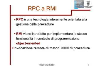 Tutorial su Java RMI