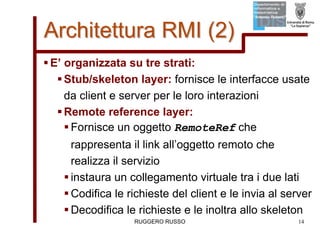 Tutorial su Java RMI