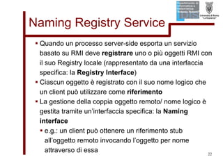 Tutorial su Java RMI