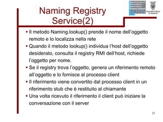 Tutorial su Java RMI