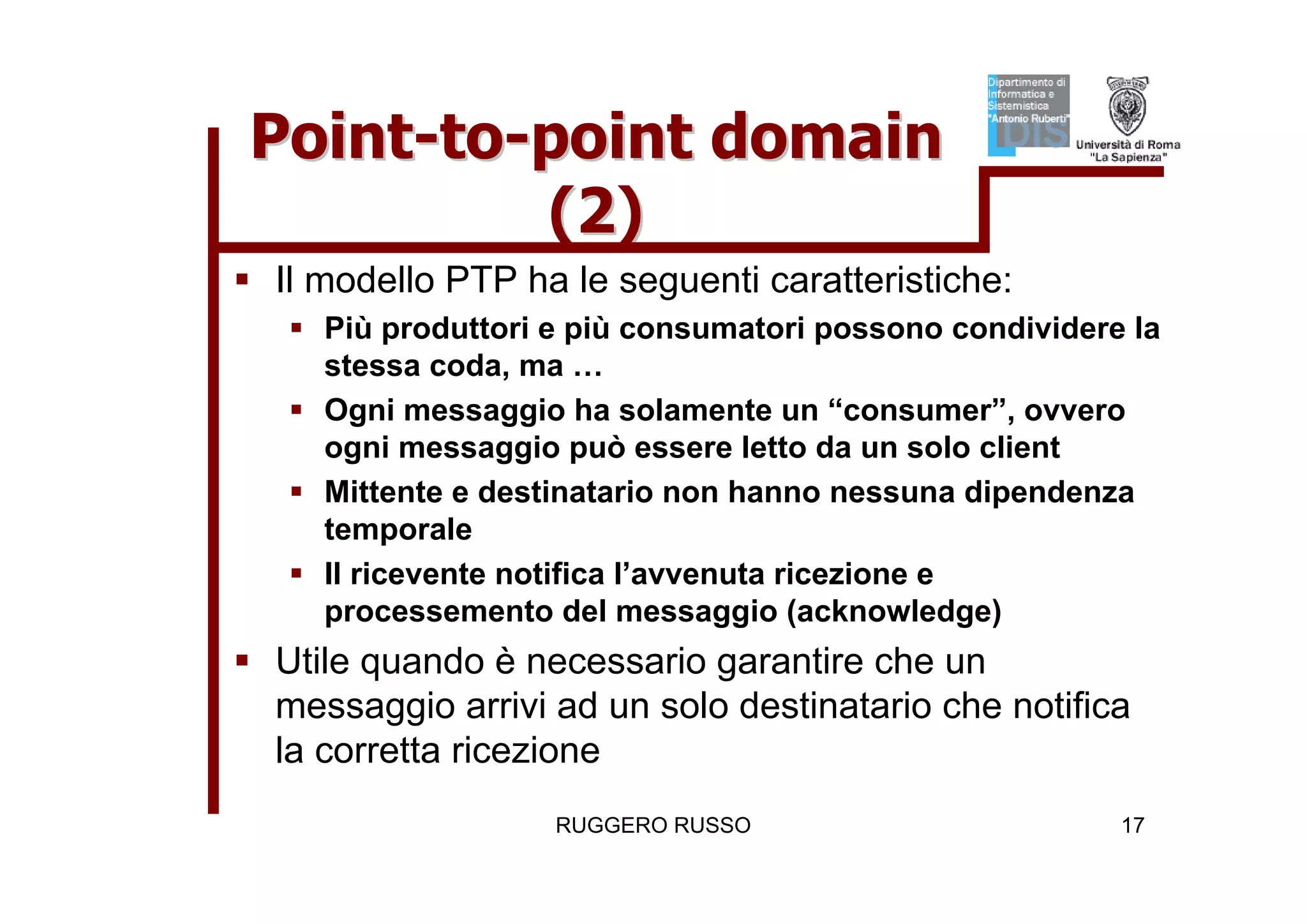 Tutorial su JMS (Java Message Service)