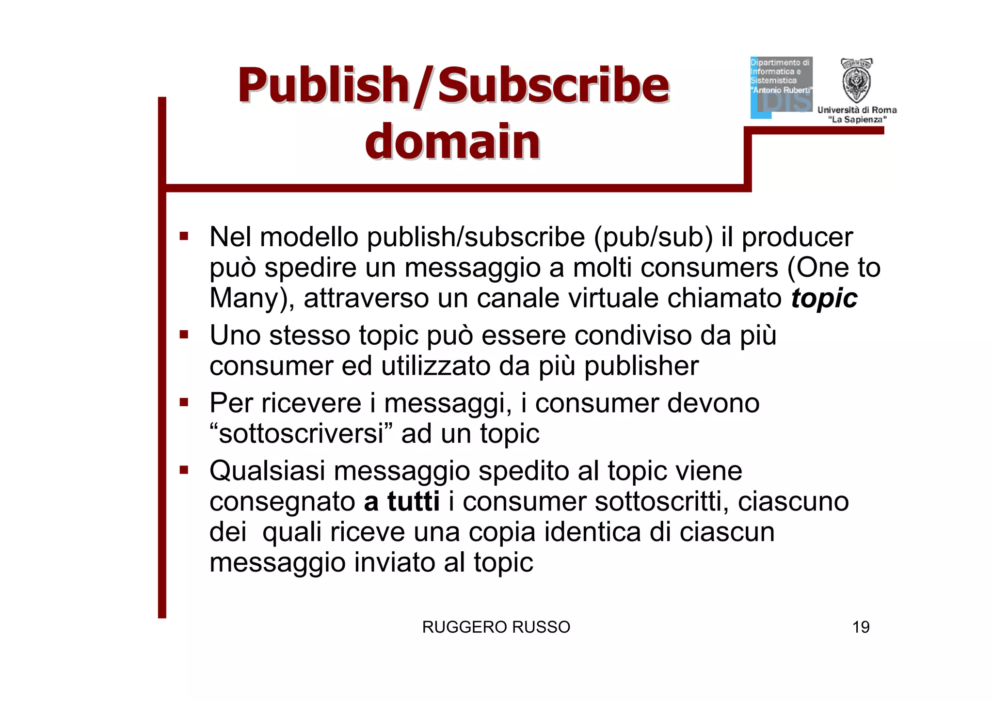 Tutorial su JMS (Java Message Service)