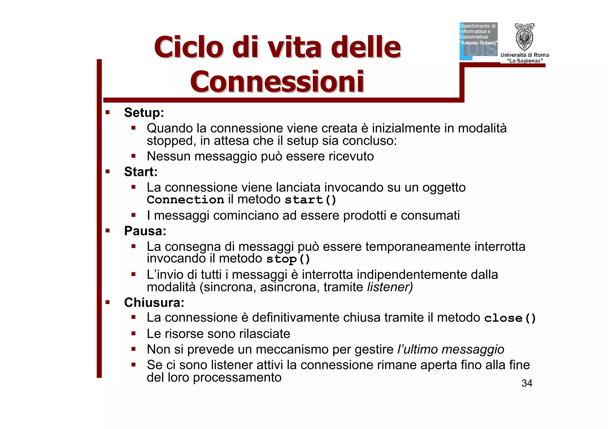 Tutorial su JMS (Java Message Service)