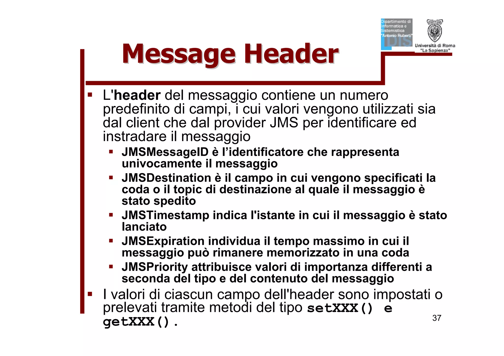 Tutorial su JMS (Java Message Service)